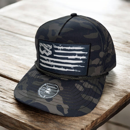 God Bless USA with Rope