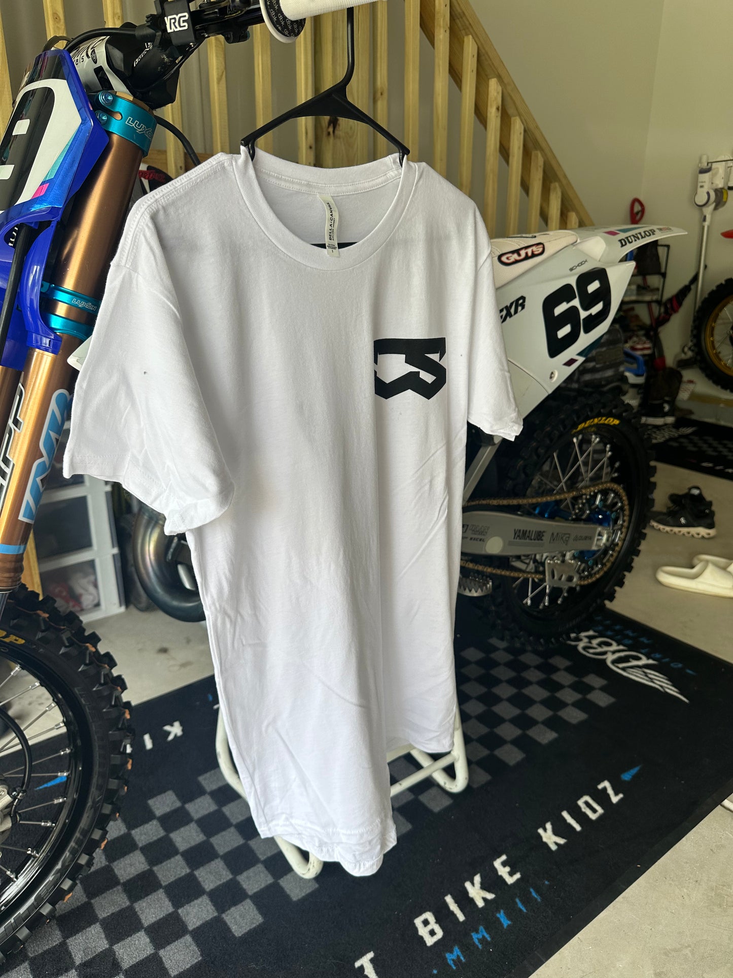 White Schocker Tee